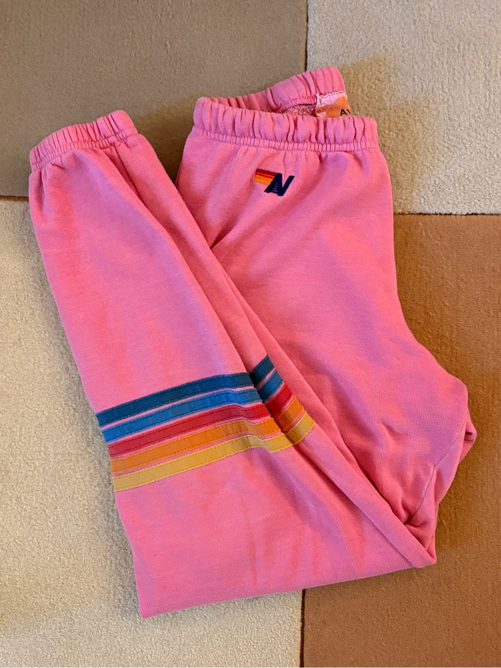 AVIATOR NATION 5-Stripe Crew Neck and Joggers Set size L - Picture 5 of 16